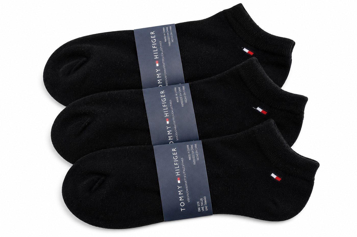 3 pares Tommy Hilfiger originales pack outlet